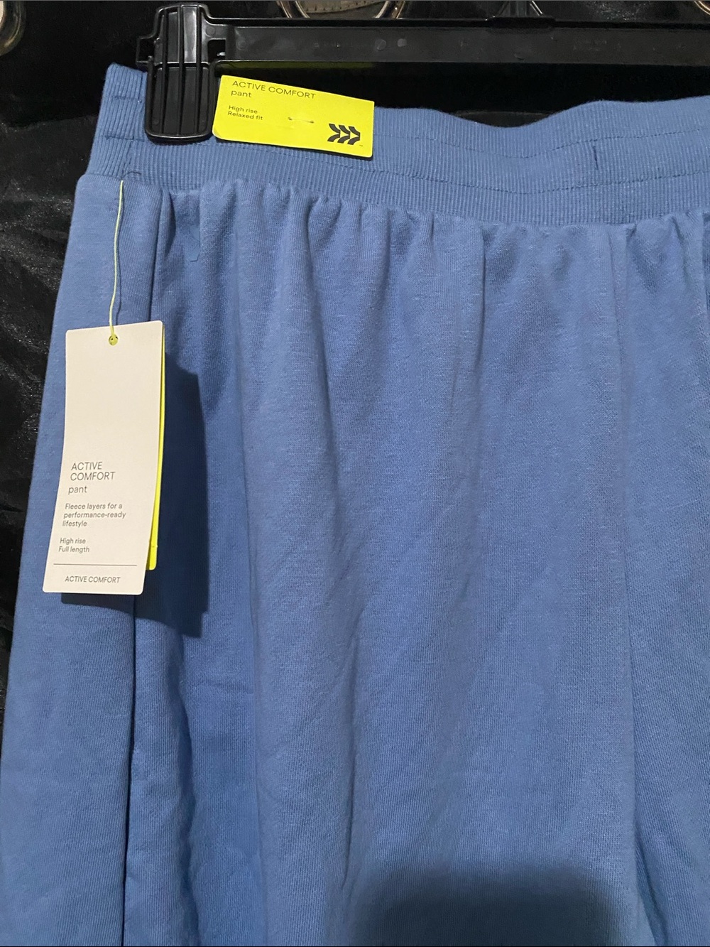 all in motion Relaxed Wide-Leg Drawstring Pants - Blue - Picture 4 of 6
